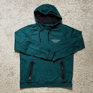 American Eagle Green Athletic Hoodie